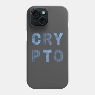 Cryptocurrency Pixel Phone Case