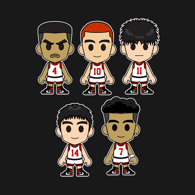 The First Slam Dunk Anime Chibi by Chibi Pops