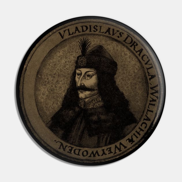 Count Vlad Dracula Pin by valentinahramov