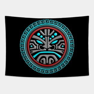 POLYNESIAN MASK 5 Tapestry