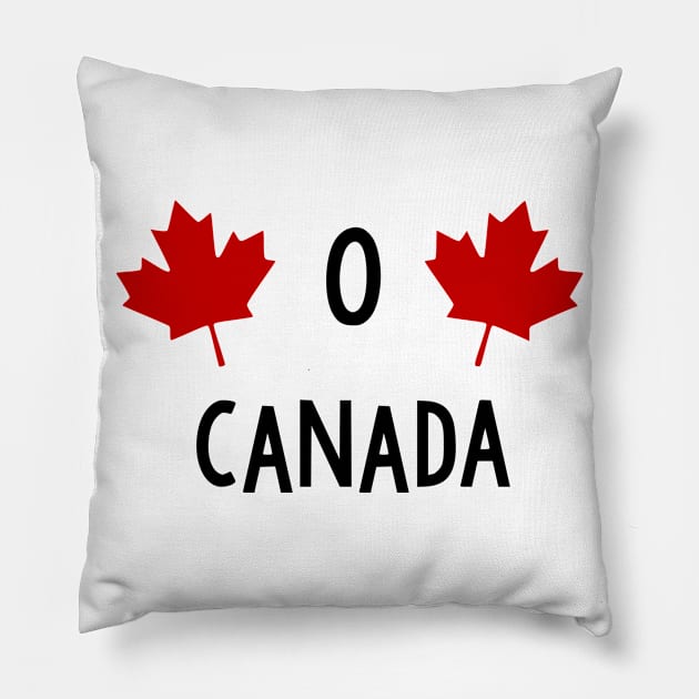 O canada Pillow by Dieowl