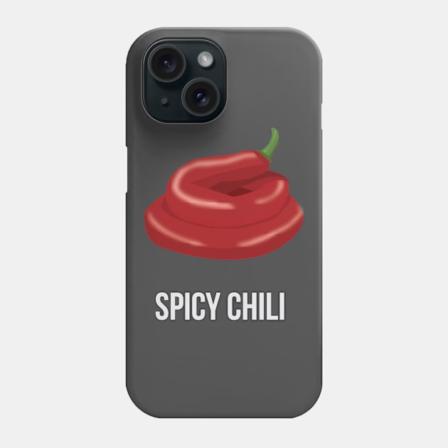 Spicy Chili Phone Case by amyarnolddesigns