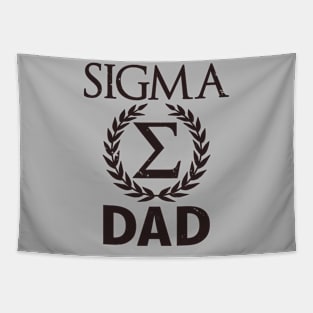 Sigma Dad Sigma Male Gift For Father's Day Tapestry