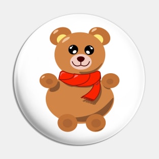 Cute and Funny Teddy Bear Lover Pin