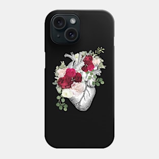 Floral heart Phone Case