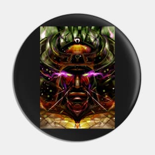 Samurai Poster Pin