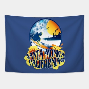 Santa Monica California Tapestry