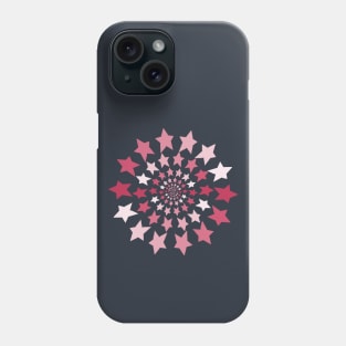 Ever Decreasing Circles Viva Magenta Star Graphic Phone Case