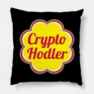 Crypto Hodler Lollipop Original Big Logo Pillow