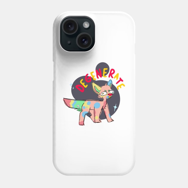 degenerate furry Phone Case by tyler-rose