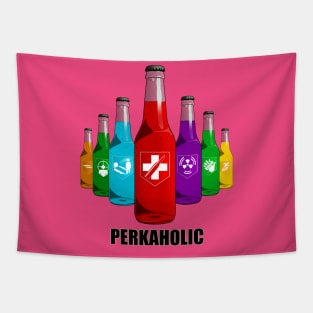 Zombie Perks in Triangle Perkaholic on Hot Pink Tapestry