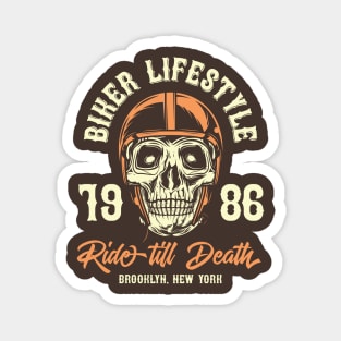 Biker Lifestyle Magnet