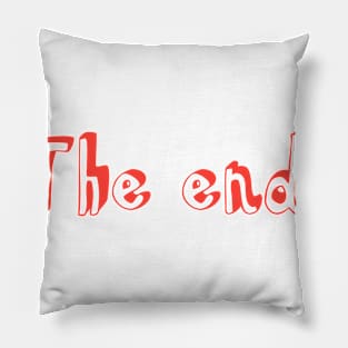 THE END Pillow