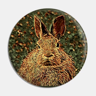 Cottontail Bunny 1-C Pin