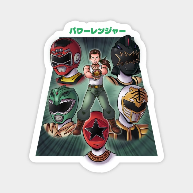 Tommy Oliver from POWER RANGERS Magnet by IanDimas