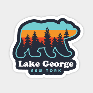 Lake George New York Bear Magnet