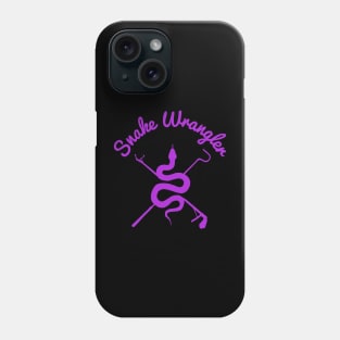 Snake Wrangler Purple Logo Phone Case