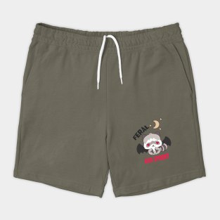 Feral and Spooky Raccoon Halloween Shorts