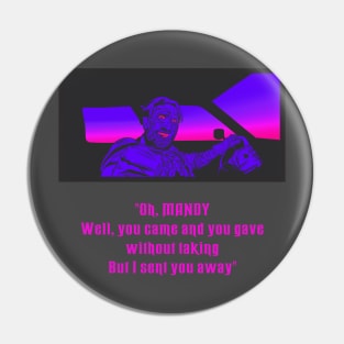 Oh, Mandy [Purple] Pin