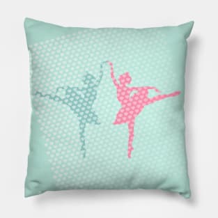 Pastel Ballerinas Pillow