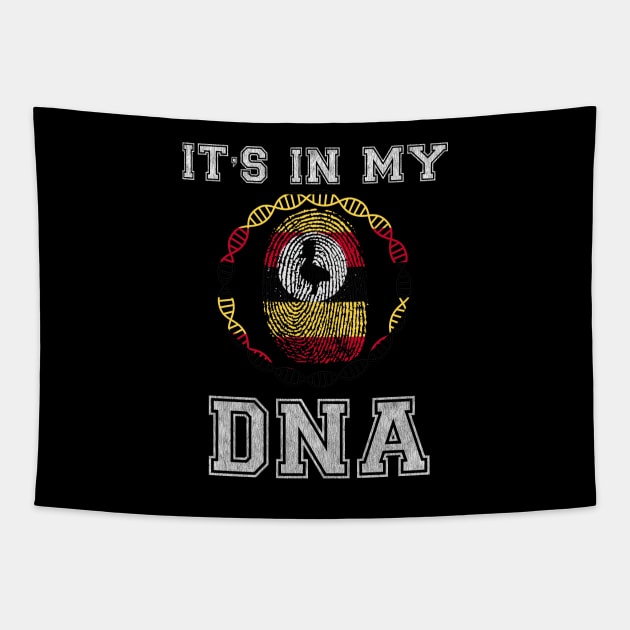 Uganda  It's In My DNA - Gift for Ugandan From Uganda Tapestry by Country Flags