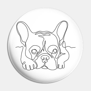 french bulldog Pin