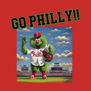 Phanatic Philadelphia Baseball Mascot  Hoodies T-Shirt