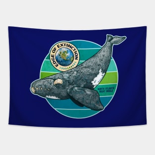 EDGE OF EXTINCTION North Atlantic Right Whale Tapestry