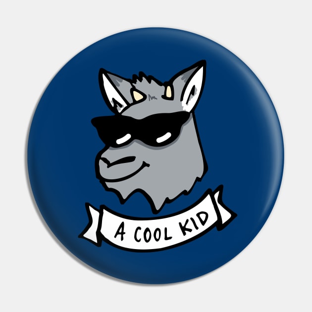 A Cool Kid Pin by RADdoodads