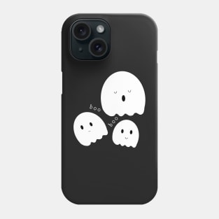 Cute scary ghost halloween Phone Case