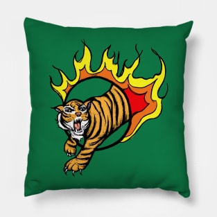 Roaring Tiger Pillow