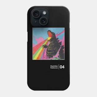 Rainbows - Minimalist Graphic Design Fan Artwork Phone Case