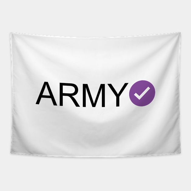 Verified ARMY Tapestry by inotyler