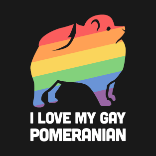 Pomeranian - Funny Gay Dog LGBT Pride T-Shirt