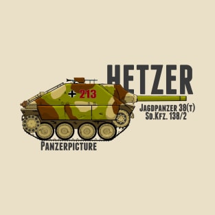 Jagdpanzer Hetzer T-shirt T-Shirt