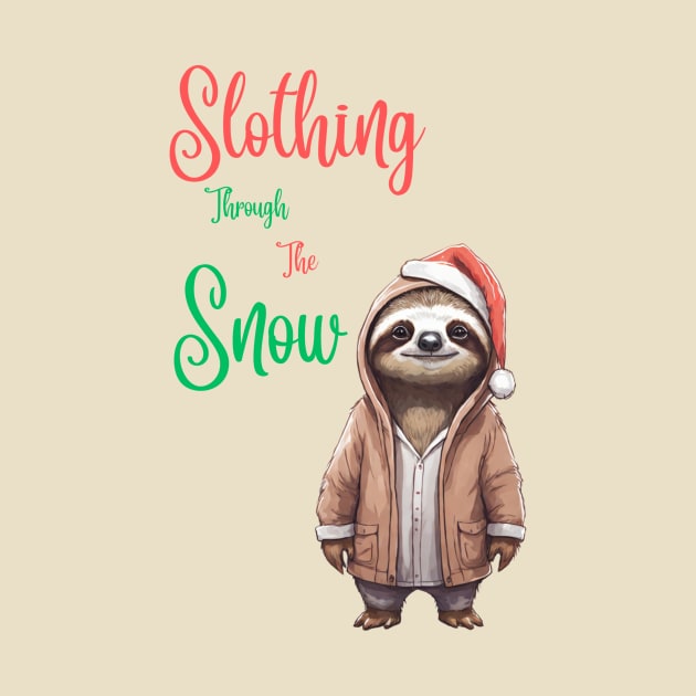 Christmas Sloth by Trip Tank