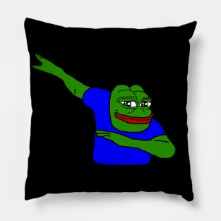 Dabbing Pepe Dab Pillow