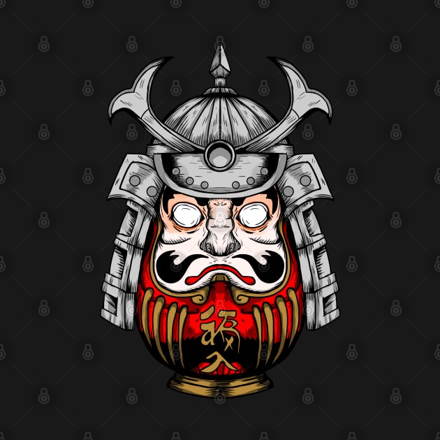 daruma samurai by Amartwork