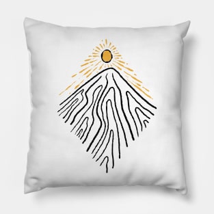 Top of the Mountain for light Pillow