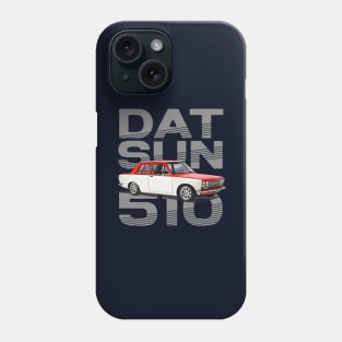 Drive The Classic Car - Datsun 510 1987 Phone Case