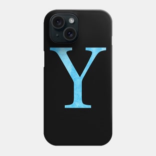 Blue Y Phone Case