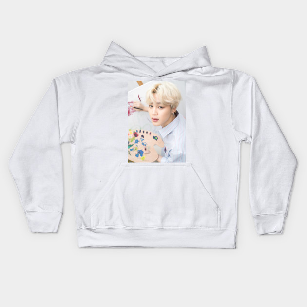 bts white hoodie