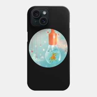 Light Bulbs and Goldfish Phone Case