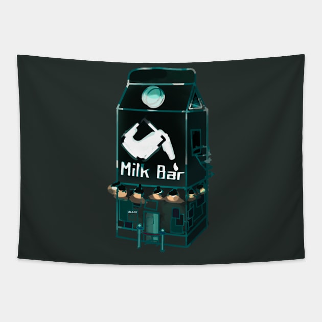 Milk Bar Tapestry by gpam