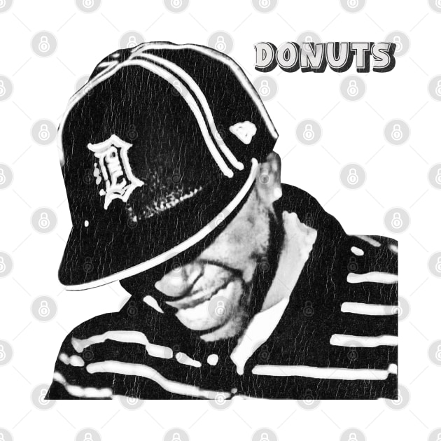 Retro Donuts J Dilla by MuraiKacerStore