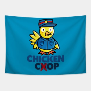 Chicken Cop !! Tapestry