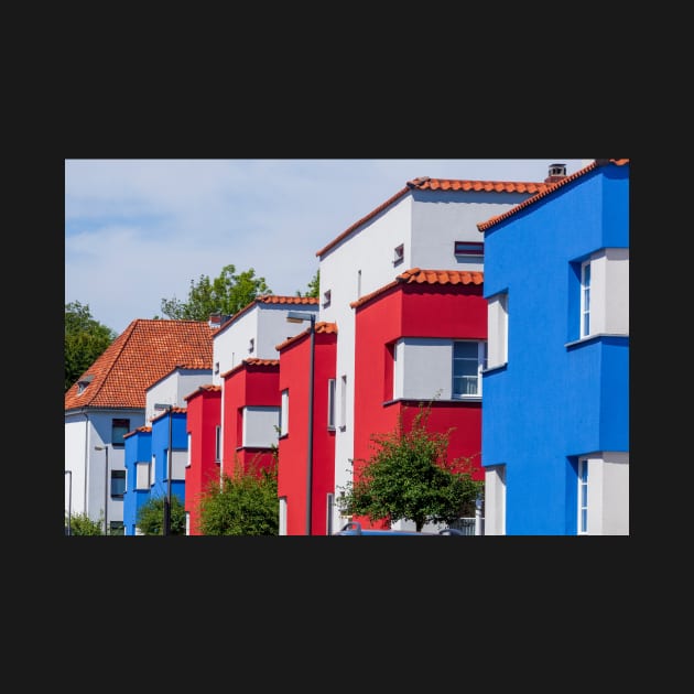 Settlement, Italian garden, Bauhaus, Bauhaus style, Celle, Lower Saxony, city by Kruegerfoto