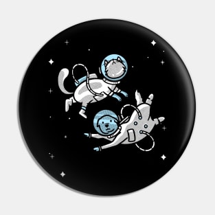 Pets In Space Pin