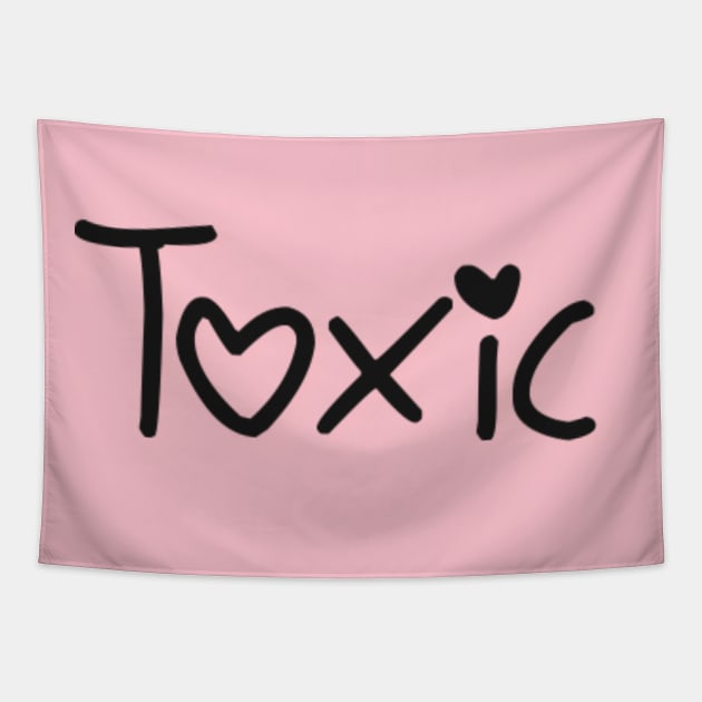 Toxic fem Tapestry by SantanaDoe