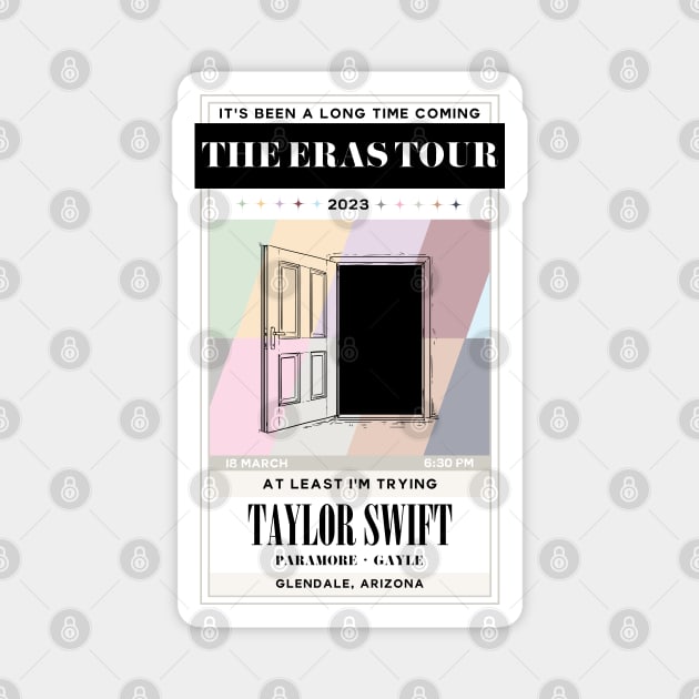 Taylor Swift The Eras Tour Magnet